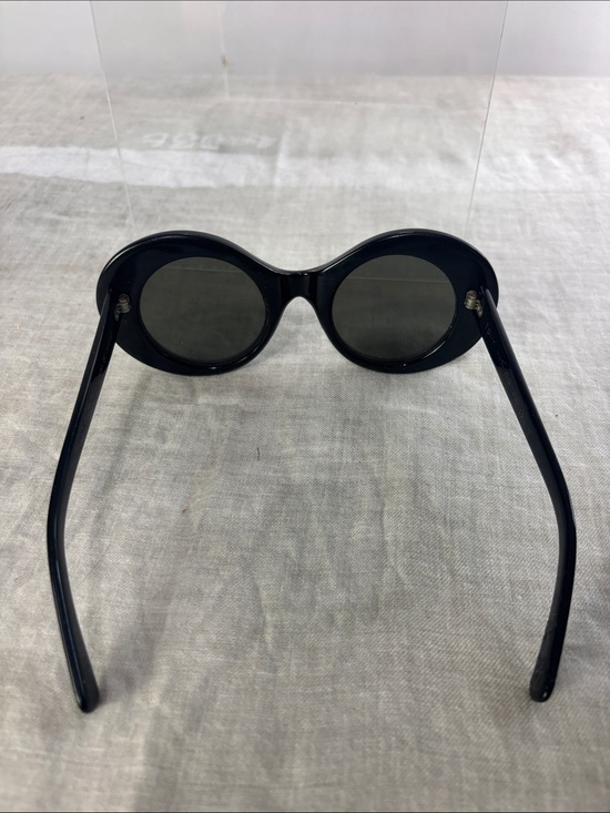 VINTAGE RACY BLACK 60S AMERICAN SUNGLASSES main image 6